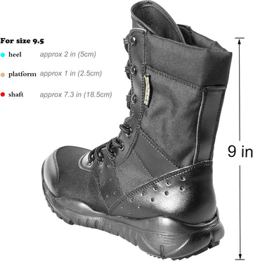 Suede Leather Military Lightweight Tactical Boots